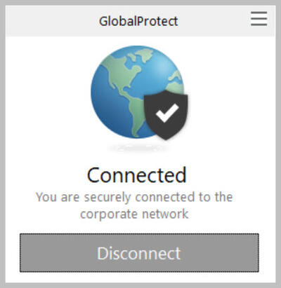 GlobalProtect loaded